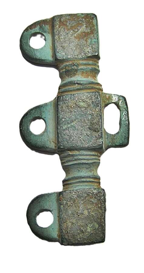Anglo Saxon bronze wrist clasp Hines Form B12