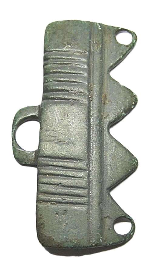 Anglo Saxon bronze wrist clasp Hines Form B20