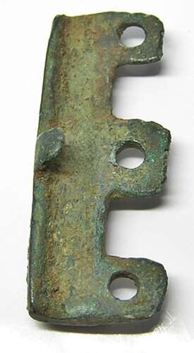Anglo Saxon bronze wrist clasp Hines Form B12