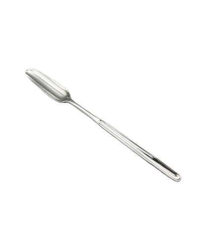 Georgian silver marrow scoop with the Earl of Egremont Crest