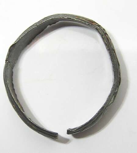 Medieval silver finger ring