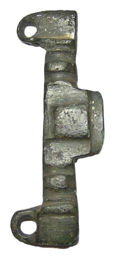 Anglo Saxon bronze wrist clasp Hines Form B12