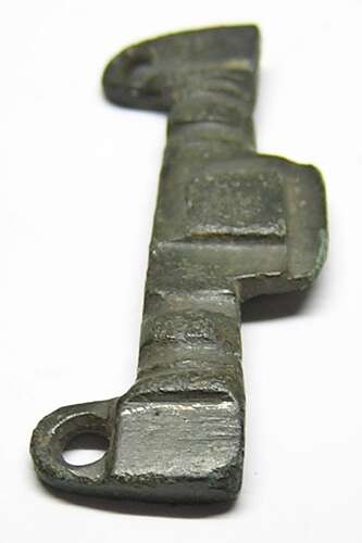 Anglo Saxon bronze wrist clasp Hines Form B12