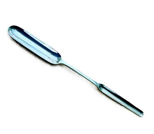 Georgian silver marrow scoop by Joseph Bell II of London