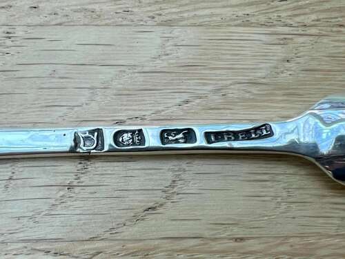 Georgian silver marrow scoop by Joseph Bell II of London