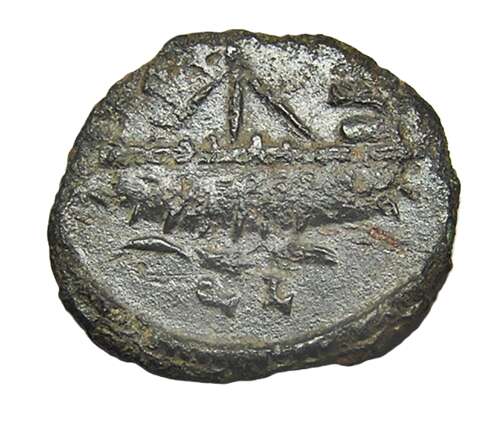 Ancient Romano British Allectus Æ Quinarius Galley London