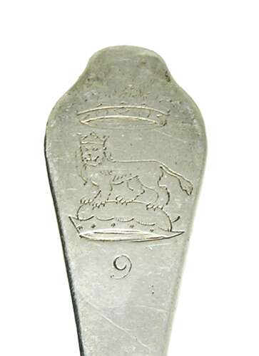 Charles Lennox, 1st Duke of Richmond crested silver spoon by Samuel Hitchcock