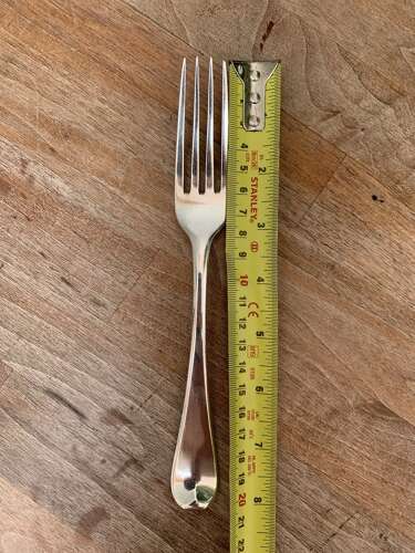 Fine Set of Six Georgian silver table forks by Eley & Fearn