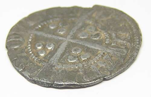 Medieval England King Edward Silver Penny class 3d Bristol